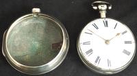Antique Silver Pair Case Pocket Watch Fusee Verge Escapement Key Wind Enamel Dial Richardson London (7 of 13) Antique Silver Pair Case Pocket Watch Fusee Verge Escapement Key Wind Enamel Dial Richardson London (7 of 13)