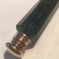 Victorian Green Glass Double Scent Bottle (2 of 5) Victorian Green Glass Double Scent Bottle (2 of 5)