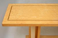 1970’s Vintage Italian Maple Console Table (10 of 11) 1970’s Vintage Italian Maple Console Table (10 of 11)