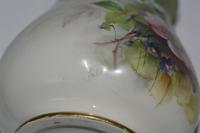 1908 - Royal Worcester - Hand Painted Ovoid Shaped Small Vase - Signed Cole (8 of 9) 1908 - Royal Worcester - Hand Painted Ovoid Shaped Small Vase - Signed Cole (8 of 9)