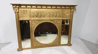 Regency Gilt Tryptic Overmantle Mirror (2 of 6) Regency Gilt Tryptic Overmantle Mirror (2 of 6)