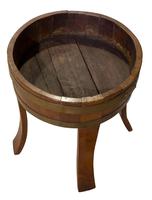 Late 19th Century Oak Coopered Brass Bound Planter (3 of 5) Late 19th Century Oak Coopered Brass Bound Planter (3 of 5)
