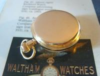 Antique Waltham Pocket Watch 1909 Ladies 7 Jewel 9ct Gold Filled Case With Curious Inscriptions Fwo (6 of 12) Antique Waltham Pocket Watch 1909 Ladies 7 Jewel 9ct Gold Filled Case With Curious Inscriptions Fwo (6 of 12)