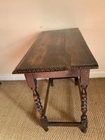 Antique Oak Side Table (5 of 6) Antique Oak Side Table (5 of 6)