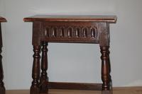Pair of Edwardian Oak Joint Stools (5 of 6) Pair of Edwardian Oak Joint Stools (5 of 6)