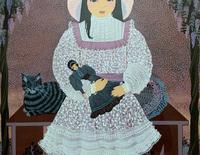 Patricia Barton Signed Artist's Proof Print of a Little Girl With Doll (4 of 12) Patricia Barton Signed Artist's Proof Print of a Little Girl With Doll (4 of 12)