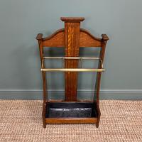 Superb Victorian Oak Antique Stick Stand / Umbrella Stand (3 of 5) Superb Victorian Oak Antique Stick Stand / Umbrella Stand (3 of 5)