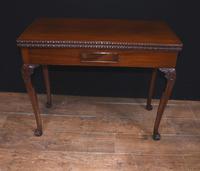 Georgian style Card Table Mahogany Games Tables 1880 (8 of 8) Georgian style Card Table Mahogany Games Tables 1880 (8 of 8)