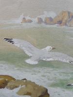 Watercolour Seagull seascape List Artist Noel Hubert Hopking (8 of 10) Watercolour Seagull seascape List Artist Noel Hubert Hopking (8 of 10)