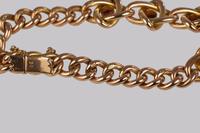 Victorian Garnet Knot & Curb Link 9ct Gold Bracelet with Antique Box c 1890 (10 of 11) Victorian Garnet Knot & Curb Link 9ct Gold Bracelet with Antique Box c 1890 (10 of 11)