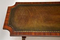 Antique Regency Style Mahogany Leather Topped Coffee Table (3 of 8) Antique Regency Style Mahogany Leather Topped Coffee Table (3 of 8)