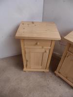 Lovely Pair of Plain Small Antique Pine Bedside Cabinets to wax / paint (4 of 7) Lovely Pair of Plain Small Antique Pine Bedside Cabinets to wax / paint (4 of 7)