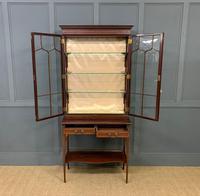 Inlaid Mahogany Display Cabinet by Shapland and Petter (19 of 21) Inlaid Mahogany Display Cabinet by Shapland and Petter (19 of 21)