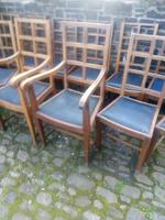 Heals lattice back set of chairs . (4 of 6) Heals lattice back set of chairs . (4 of 6)