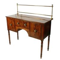 Georgian Mahogany Small Sideboard (6 of 8) Georgian Mahogany Small Sideboard (6 of 8)