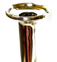 Pair of George V Silver Candlesticks with Crenelated Rims (4 of 4) Pair of George V Silver Candlesticks with Crenelated Rims (4 of 4)
