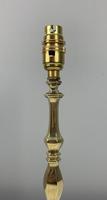 Brass Table Lamp with Claw Feet; Rewired & PAT Tested c.1900 (2 of 7) Brass Table Lamp with Claw Feet; Rewired & PAT Tested c.1900 (2 of 7)