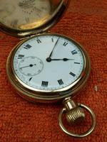 A.W.C CO Empress Canada Case, Swiss Movement Full Hunter Pocket Watch Gold Plated (2 of 7) A.W.C CO Empress Canada Case, Swiss Movement Full Hunter Pocket Watch Gold Plated (2 of 7)