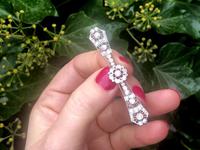 2.06ct Diamond & Platinum Bar Brooch c.1930 (9 of 9) 2.06ct Diamond & Platinum Bar Brooch c.1930 (9 of 9)