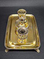Georgian Silver Gilt Desk Stand (5 of 6) Georgian Silver Gilt Desk Stand (5 of 6)