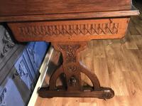 Victorian Gothic Oak Desk (6 of 8) Victorian Gothic Oak Desk (6 of 8)