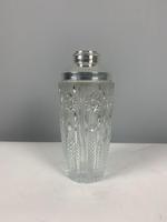 Silver Plate Art Deco Glass Cocktail Shaker; 1930’s (6 of 6) Silver Plate Art Deco Glass Cocktail Shaker; 1930’s (6 of 6)