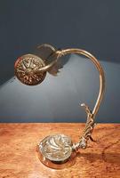 Superb Antique Brass Adjustable Desk Lamp (6 of 7) Superb Antique Brass Adjustable Desk Lamp (6 of 7)