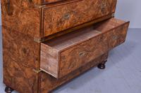Burr Walnut Victorian Campaign Chest of Drawers (6 of 10) Burr Walnut Victorian Campaign Chest of Drawers (6 of 10)