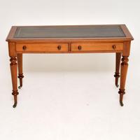 Antique Victorian Mahogany Writing Table / Desk (2 of 9) Antique Victorian Mahogany Writing Table / Desk (2 of 9)