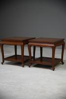 Pair of Chinese Rosewood Side Tables (4 of 13) Pair of Chinese Rosewood Side Tables (4 of 13)