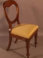 Set of 10 Victorian Mahogany Balloon Back Dining Chairs (11 of 12) Set of 10 Victorian Mahogany Balloon Back Dining Chairs (11 of 12)