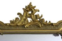 19th Century French Gilt Wall Mirror Overmantle Crest (5 of 9) 19th Century French Gilt Wall Mirror Overmantle Crest (5 of 9)