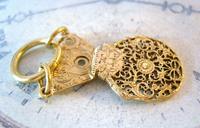 Georgian Pocket Watch Chain Fob 1830s Antique Brass Verge Balance Cock Fob (4 of 10) Georgian Pocket Watch Chain Fob 1830s Antique Brass Verge Balance Cock Fob (4 of 10)