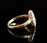 Victorian Ruby & Diamond Navette Ring (4 of 14) Victorian Ruby & Diamond Navette Ring (4 of 14)