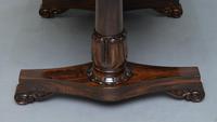 Stunning William IV Rosewood Library / Writing Table (19 of 22) Stunning William IV Rosewood Library / Writing Table (19 of 22)