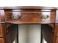 Edwardian Inlaid Mahogany Desk with Leather Top (6 of 11) Edwardian Inlaid Mahogany Desk with Leather Top (6 of 11)