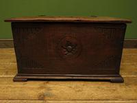 Antique Oak Chest with Carved Ship Detail to Lid Maritime Nautical Storage Chest (14 of 14) Antique Oak Chest with Carved Ship Detail to Lid Maritime Nautical Storage Chest (14 of 14)