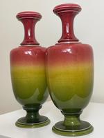 Near Pair Beautiful Art Nouveau Small Earthenware Round Vases (20 of 24) Near Pair Beautiful Art Nouveau Small Earthenware Round Vases (20 of 24)