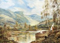 Scottish Loch, Signed: Theodore Hines (3 of 5) Scottish Loch, Signed: Theodore Hines (3 of 5)
