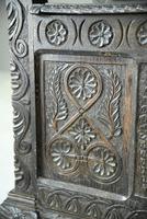 Antique Carved Oak Box Settle (8 of 12) Antique Carved Oak Box Settle (8 of 12)
