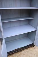 Fabulous Old Pine / Black Painted Glazed Cupboard / Display Cabinet - We Deliver! (11 of 12) Fabulous Old Pine / Black Painted Glazed Cupboard / Display Cabinet - We Deliver! (11 of 12)