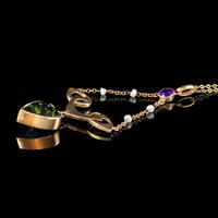 Antique Suffragette Heart Pendant Necklace 9ct Gold Rolason Brothers Dated 1912 (5 of 7) Antique Suffragette Heart Pendant Necklace 9ct Gold Rolason Brothers Dated 1912 (5 of 7)