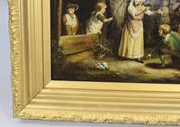 Pair of Early 19th Century Country Genre Scenes Oil on Canvas (14 of 21) Pair of Early 19th Century Country Genre Scenes Oil on Canvas (14 of 21)