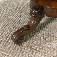 Large Circular Rosewood Antique Dining Table (2 of 8) Large Circular Rosewood Antique Dining Table (2 of 8)