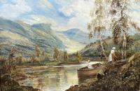 Scottish Loch, Signed: Theodore Hines (5 of 5) Scottish Loch, Signed: Theodore Hines (5 of 5)