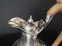 Antique Georgian Silver Crested Claret Jug - HEMING 1777 (3 of 7) Antique Georgian Silver Crested Claret Jug - HEMING 1777 (3 of 7)