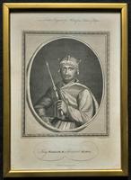 Rare Set of 12 Original 18th Century Engraving's of Kings & Queens of England (8 of 18) Rare Set of 12 Original 18th Century Engraving's of Kings & Queens of England (8 of 18)