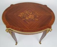 Early 20th Century Marquetry Inlaid Mahogany Table (2 of 5) Early 20th Century Marquetry Inlaid Mahogany Table (2 of 5)