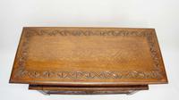Late Victorian Carved Oak Monks Bench (15 of 16) Late Victorian Carved Oak Monks Bench (15 of 16)