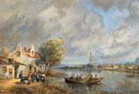 A Beautiful Original Signed Continental Impressionist Riverscape Oil Painting (3 of 12) A Beautiful Original Signed Continental Impressionist Riverscape Oil Painting (3 of 12)